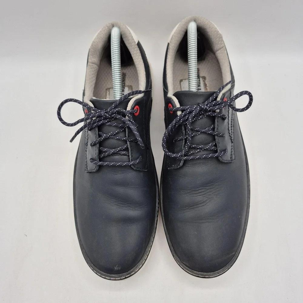 Johnston & Murphy Golf‎ Shoes Mens 9M Spikeless Waterproof USA Flag Sole 59-4149